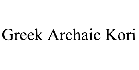 GREEK ARCHAIC KORI