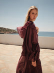 Long Ruffle Dress 
