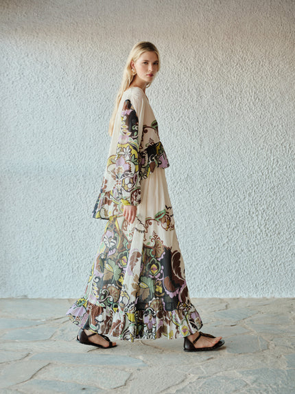 Long Cotton Skirt 
