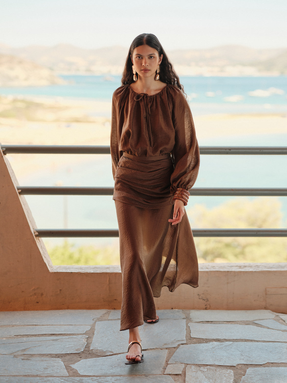Linen Skirt 