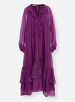 Long Ruffle Dress 
