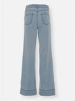 Wide Leg Washed Jeans