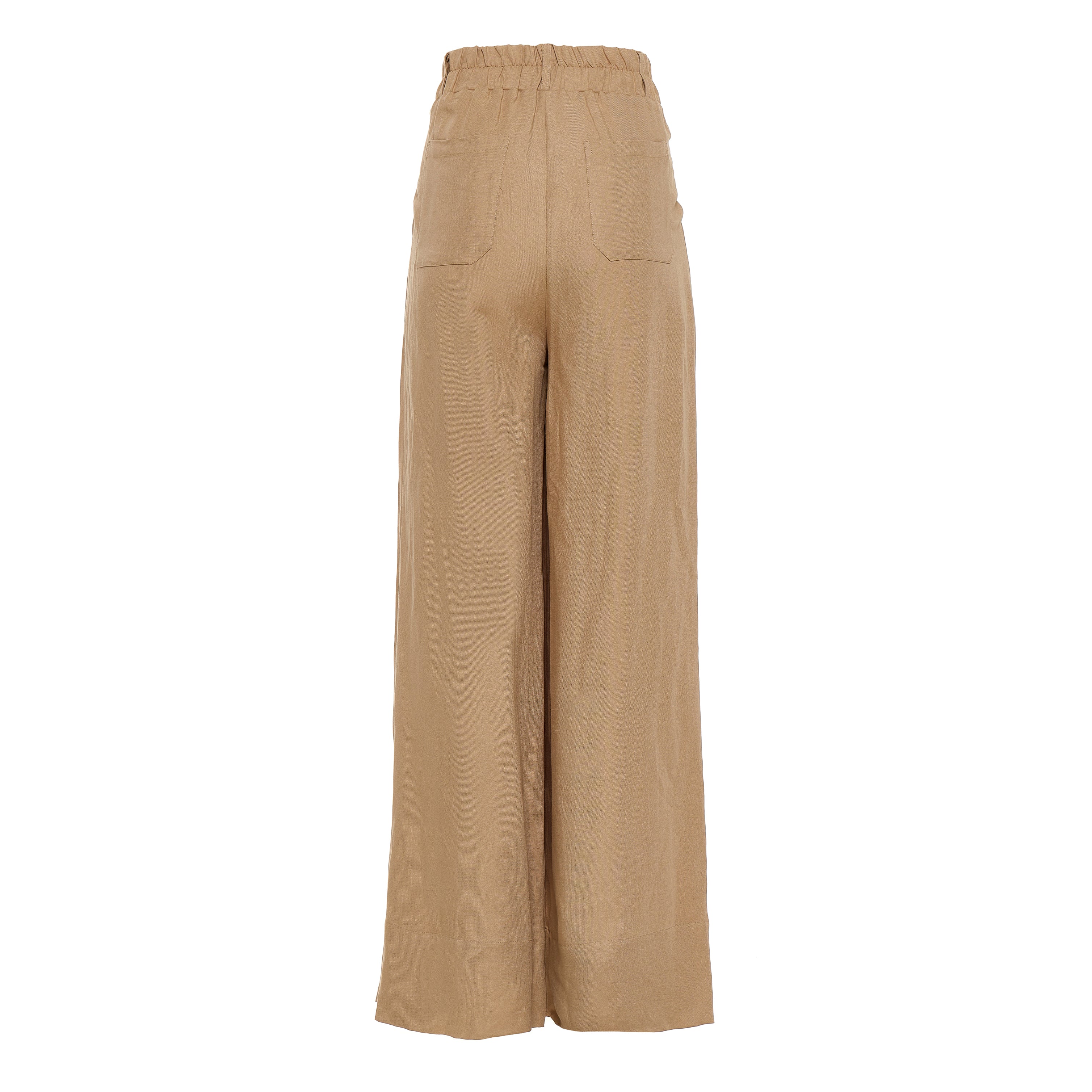 Pleated Linen Pants 