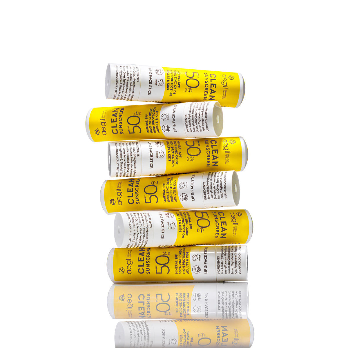 Clean Sunscreen Lip & Face Sunscreen Stick SPF50