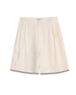 Bermuda Short with Pleats & Pocket