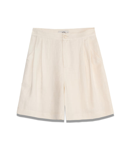 Bermuda Short with Pleats & Pocket