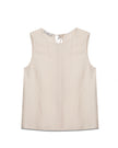 Sleeveless Top With Back Ties