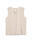 Sleeveless Top With Back Ties
