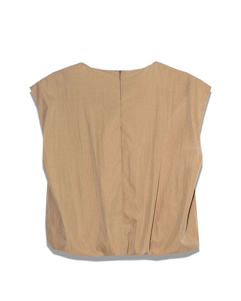 Sleeveless Cropped Top