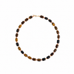 Tyger Eye-Coral Necklace