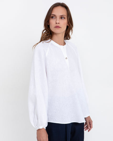 Puffy Long Sleeve Blouse