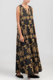 Black/Gold Long Dress