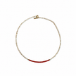 Mother of Pearl-Coral Necklace