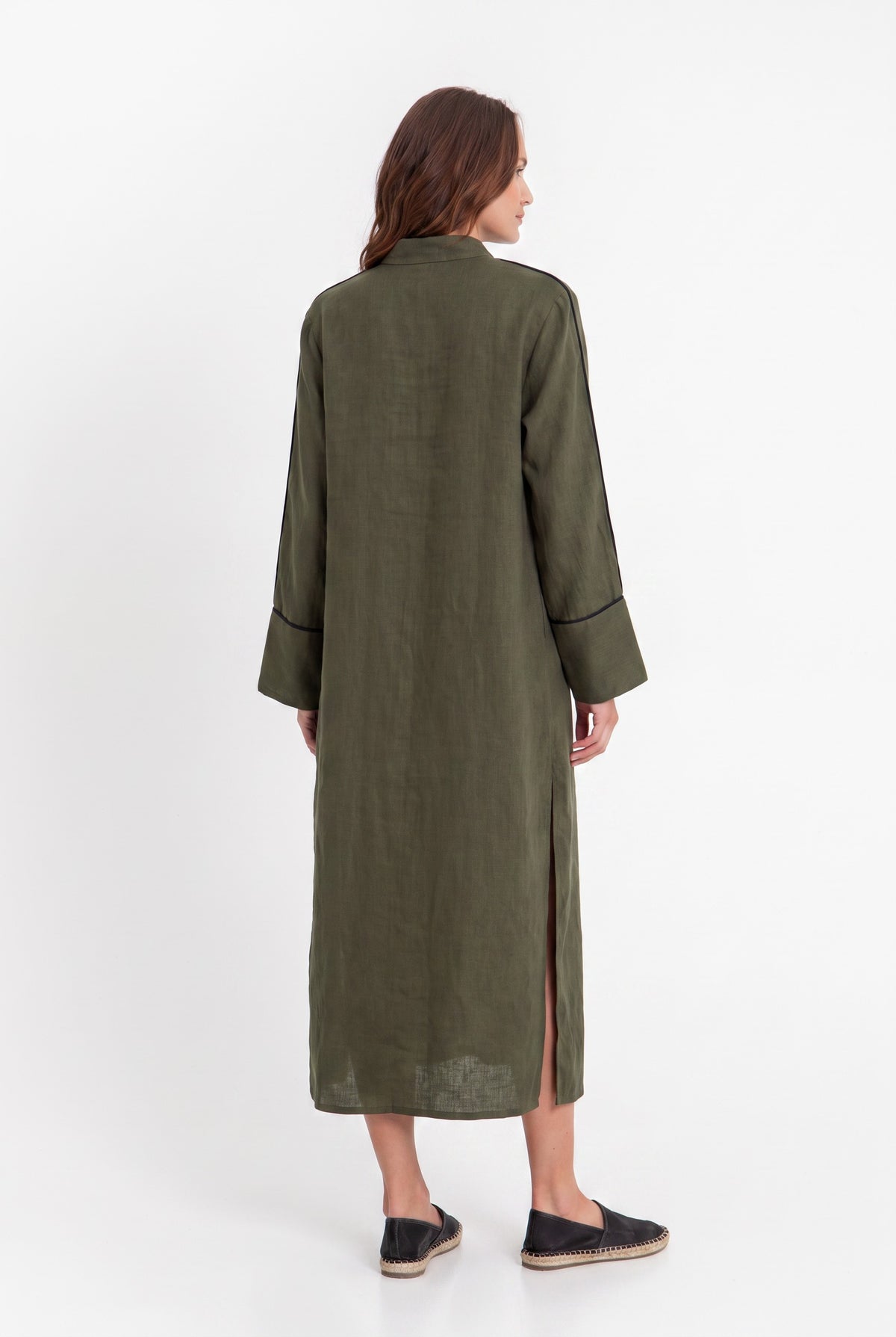 Linen Maxi Dress