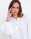 Puffy Long Sleeve Blouse