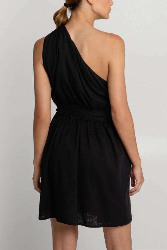 One Shoulder Short Dress