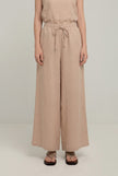 Wide Leg Pants with Elastic Waist