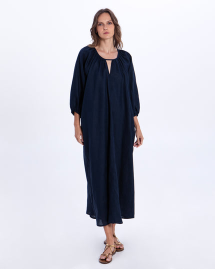 Linen Maxi Dress