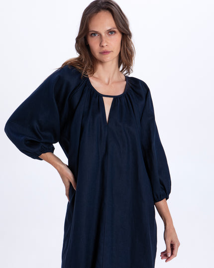 Linen Maxi Dress