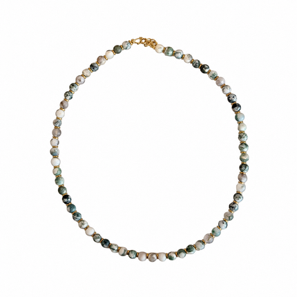 Amazonite-Hematite Necklace