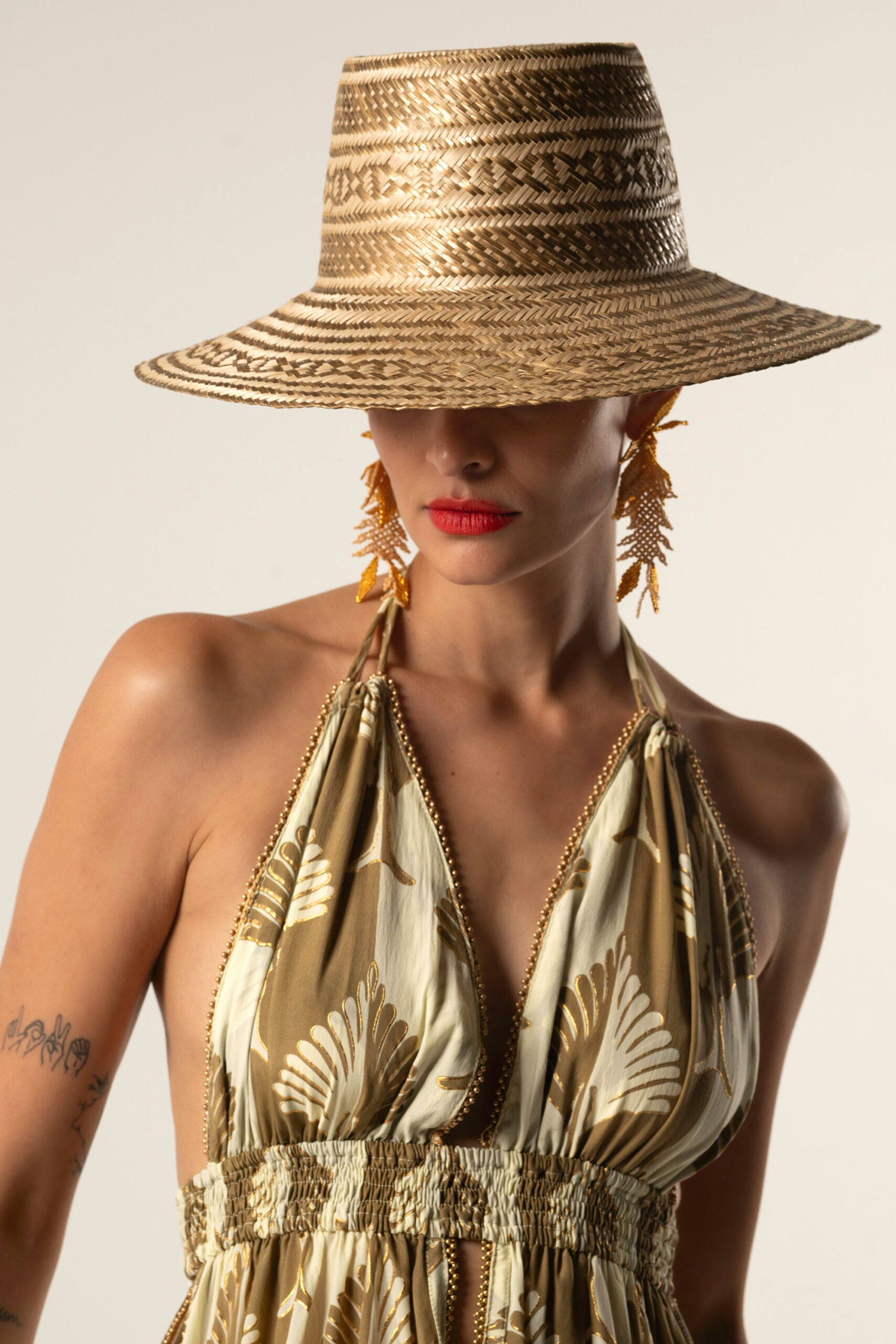 Handmade Woven Palm Hat