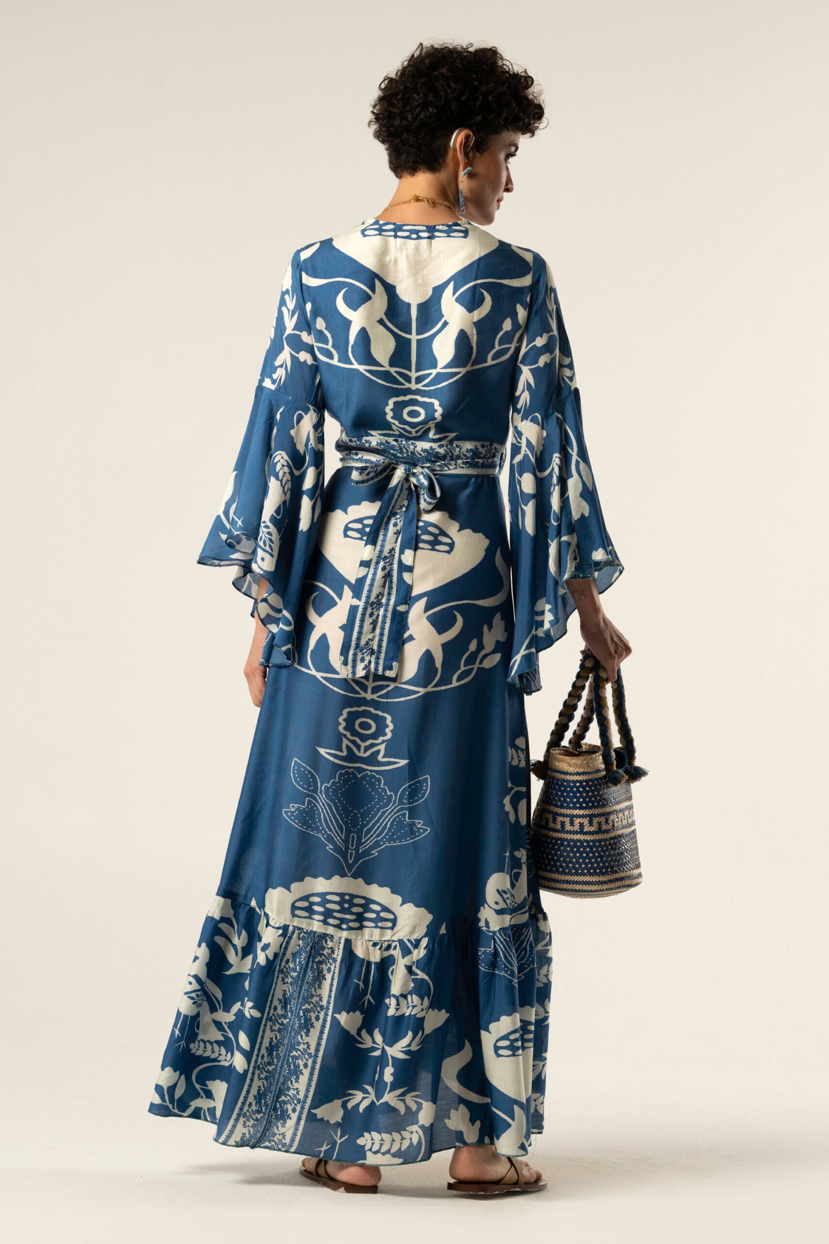 APHRODITE Wrap Dress-Kimono