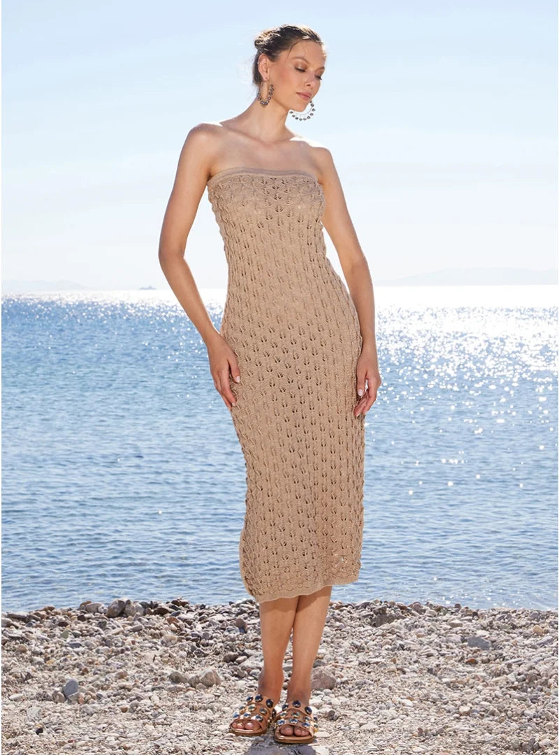 Strapless Knit Dress/Skirt