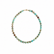 Chrysoprase-Hematite Necklace