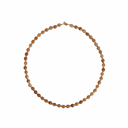 Apatite-Hematite Necklace