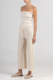 Strapless Top with Fleels