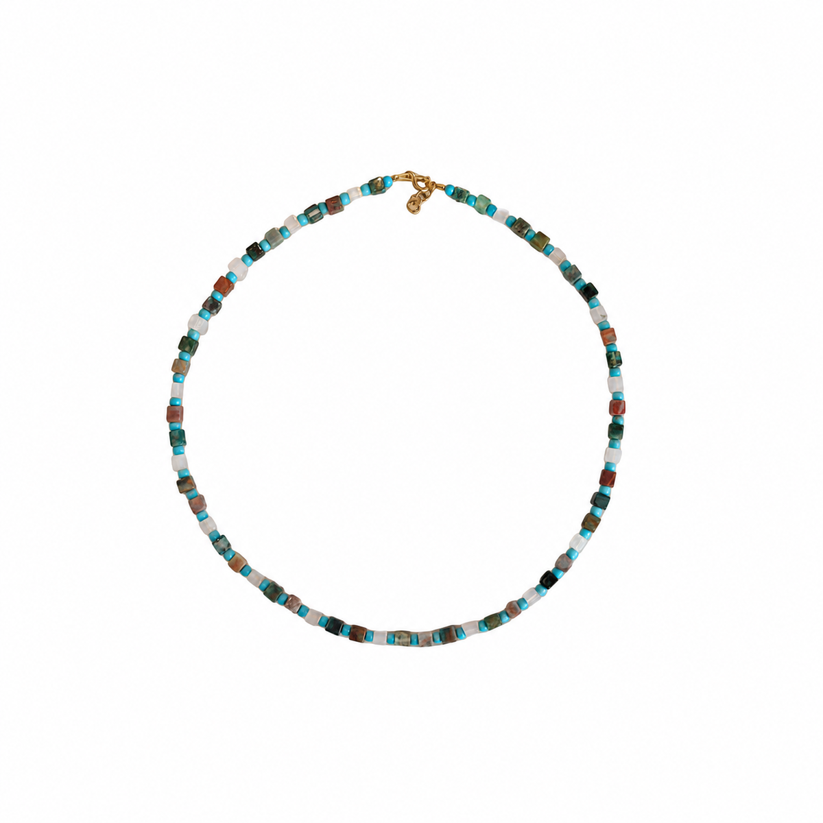 Agate-Chaolite Necklace