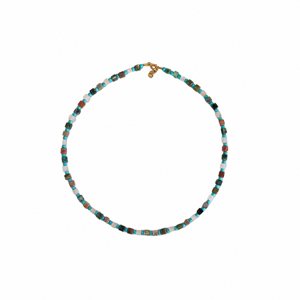 Agate-Chaolite Necklace