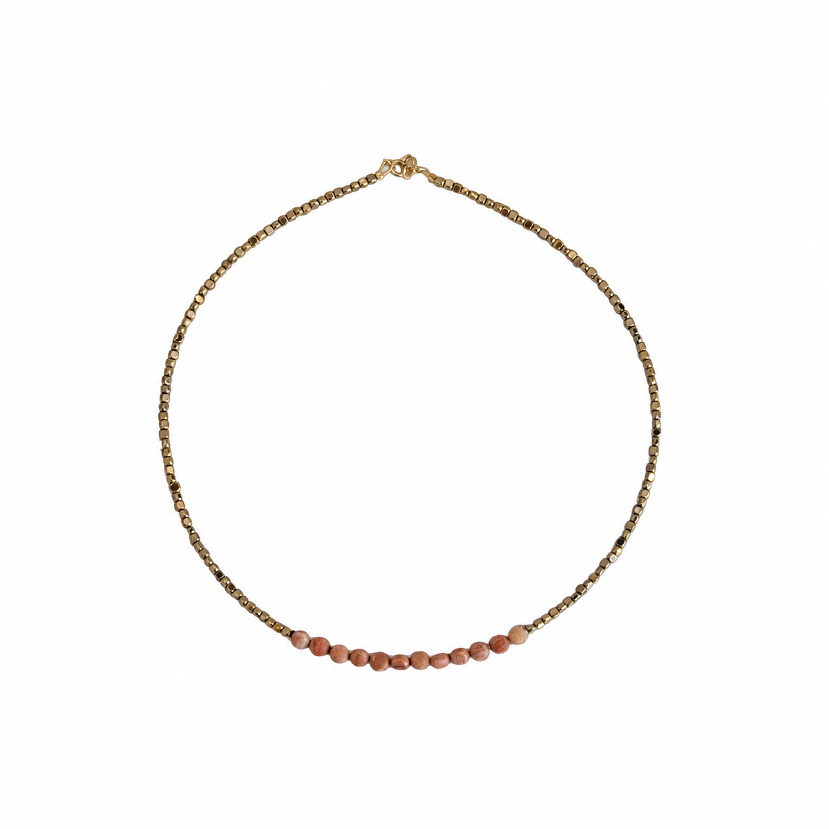 SunStone-Hematite Necklace