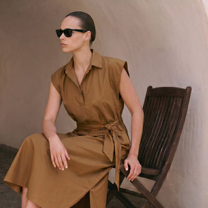 Sleeveless Midi Dress