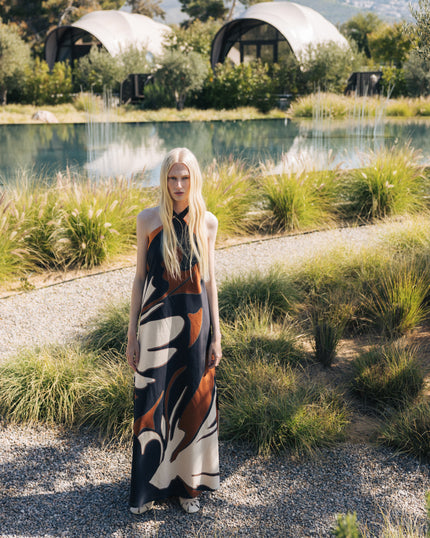 Backless Long Dress