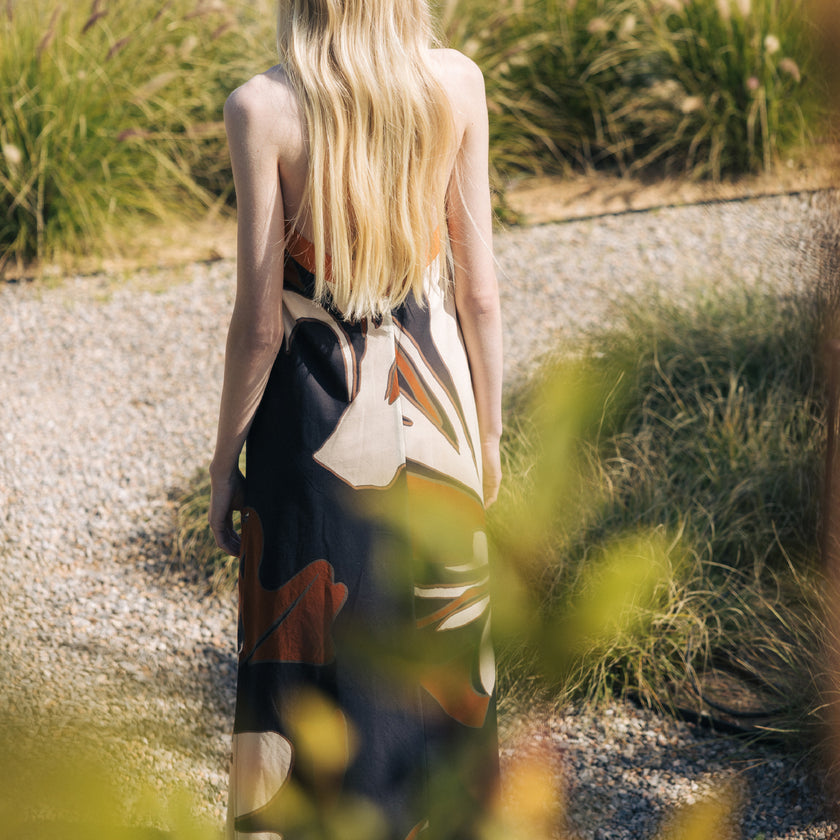 Backless Long Dress