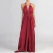 Long Backless Dress