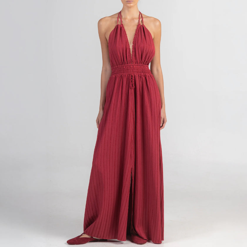 Long Backless Dress