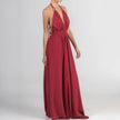 Long Backless Dress
