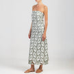 Strapless Dress With Embroidery
