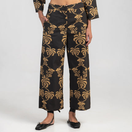 Black/Gold Pants