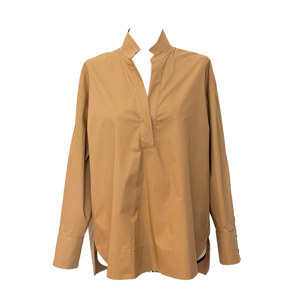 Long Sleeve Popline Shirt