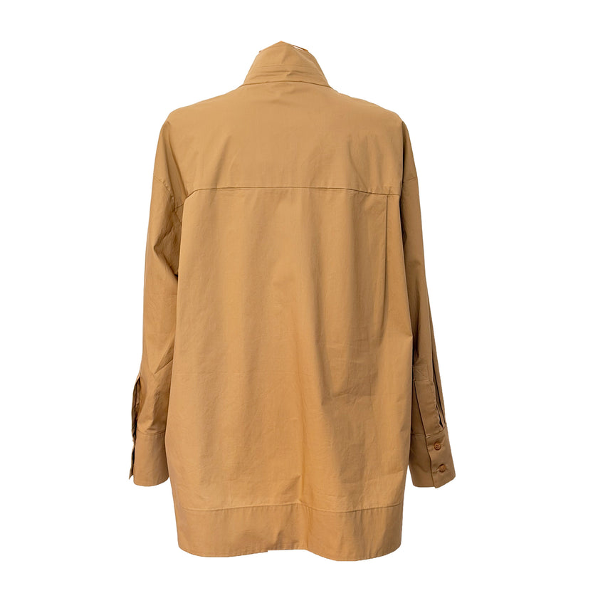 Long Sleeve Popline Shirt