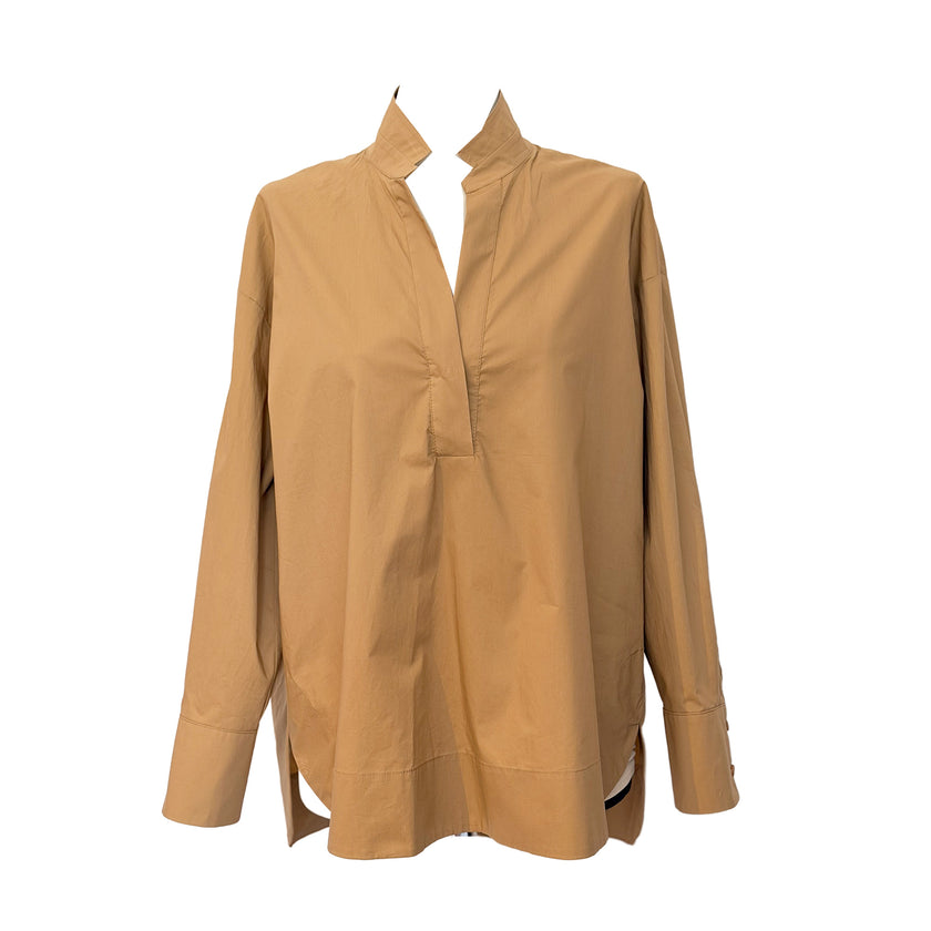 Long Sleeve Popline Shirt