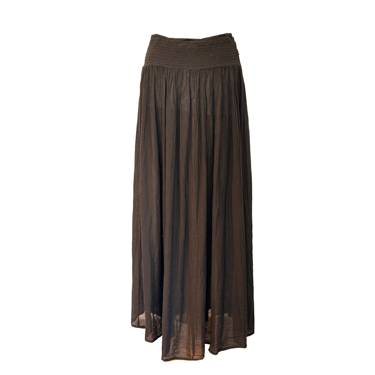 Long Skirt with Elastic Waist