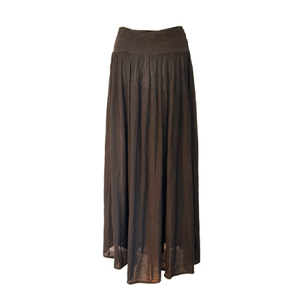 Long Skirt with Elastic Waist
