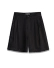 Bermuda Short with Pleats & Pockets