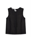 Sleeveless Top With Back Ties