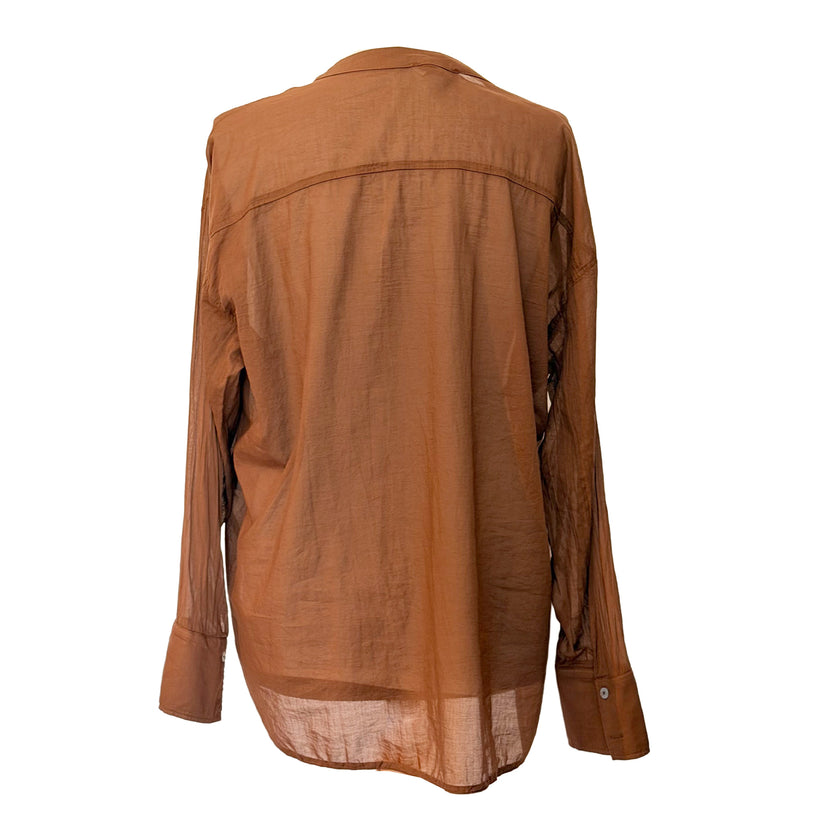 Long Sleeve Sheer Shirt
