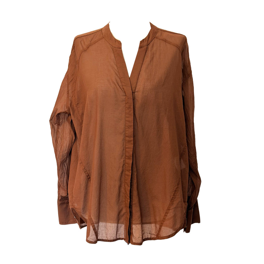 Long Sleeve Sheer Shirt